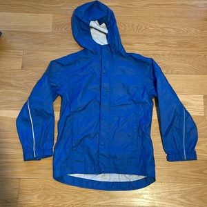 Boys REI Rainwall Raincoat. Good used condition, boys size 8